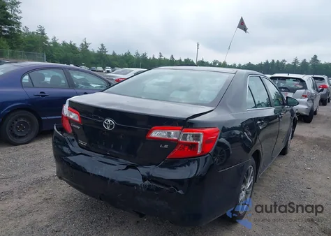 2012 Toyota Camry Le from USA, damaged, VIN 4T1BF1FK2CU006431